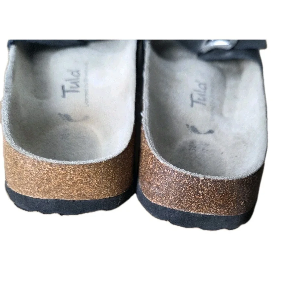 Birkenstocks Tula‎ Black Strap Womens 7.5 38.5